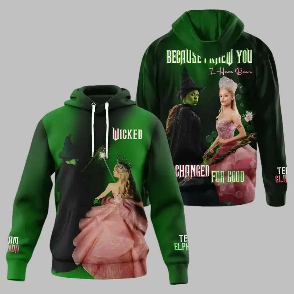 Christmas Wicked Change For Good Hoodie 3