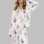 Clara Nutcracker Satin Pajama Set