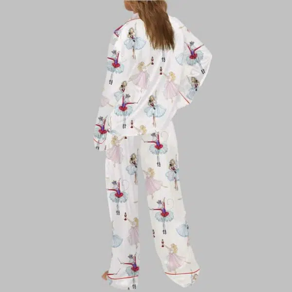 Clara Nutcracker Satin Pajama Set 4