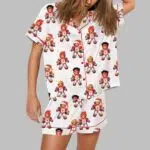 Cookie Man KC Chiefs Football Pajama Set