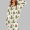 Coquette Glitter Christmas Tree Pajama Set 7 Coquette Glitter Christmas Tree Pajama Set 1