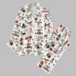 Corgi Dog Christmas Pajama Set