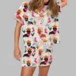 Cowboy Dachshund Dog Pajama Set