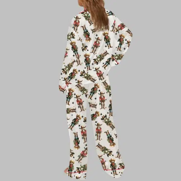 Cowboy Nutcracker Christmas Pajama Set 4