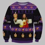 Crown Royal Jesus Like Ugly Christmas Sweater