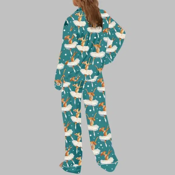 Dachshund Ballet Art Pajama Set 4