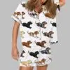 Dachshund Cute Dog Pajama Set 1