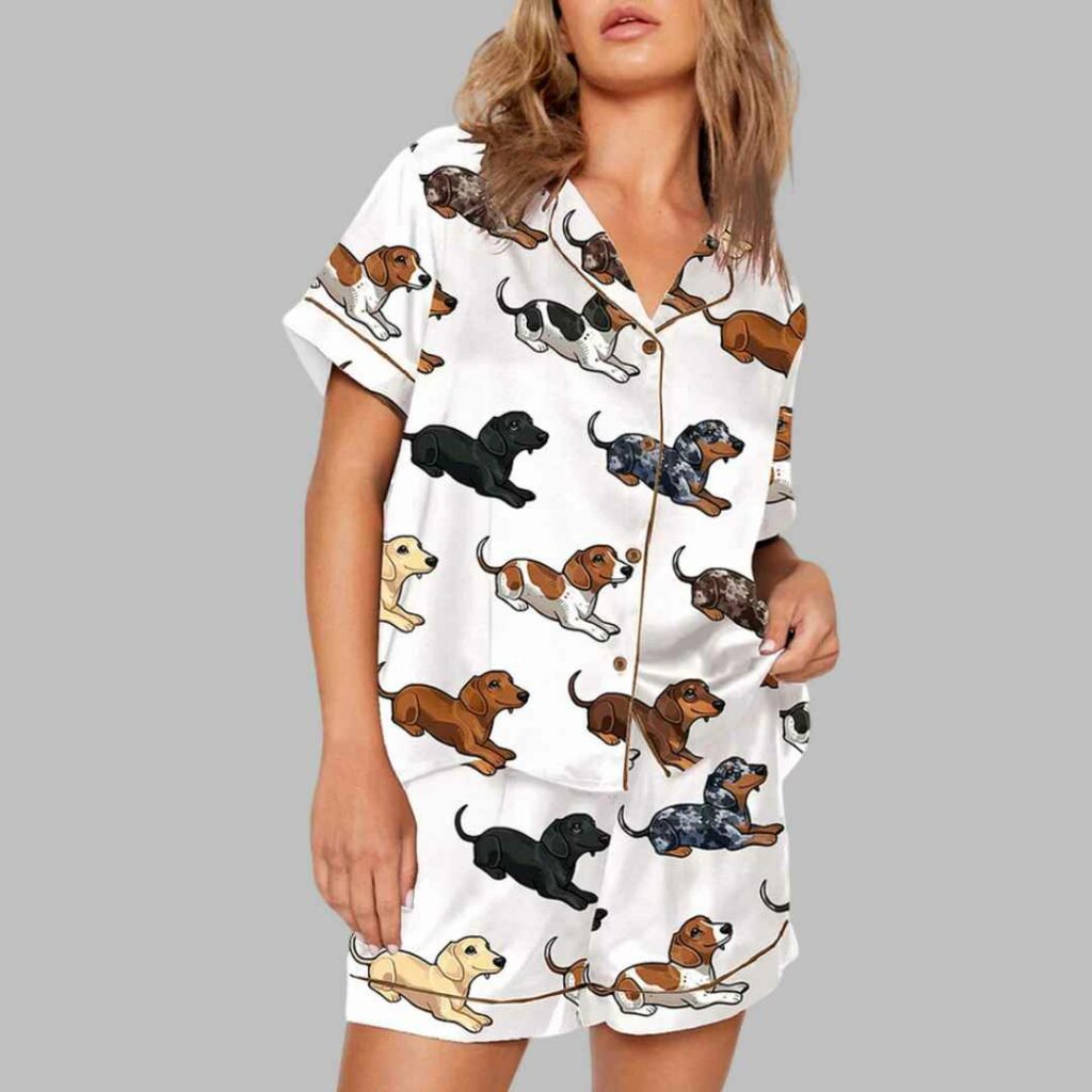 Dachshund Cute Dog Pajama Set 3 Dachshund Cute Dog Pajama Set 3