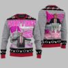 Daddys Home White House Pink Trump 2024 Ugly Christmas Sweater 1