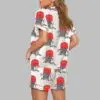 Deplorable Garbage Print Pajama Set 4