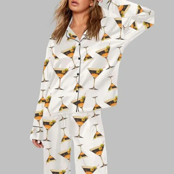 Dirty Martini Cocktail Pajama Set 2