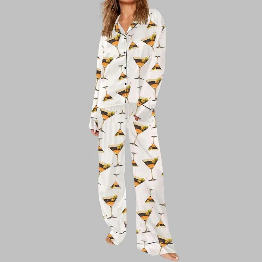 Dirty Martini Cocktail Pajama Set 3