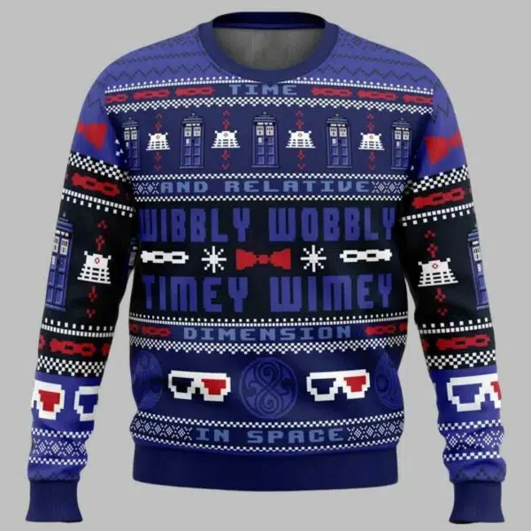 Doctor Who Ugly Christmas Sweater 2