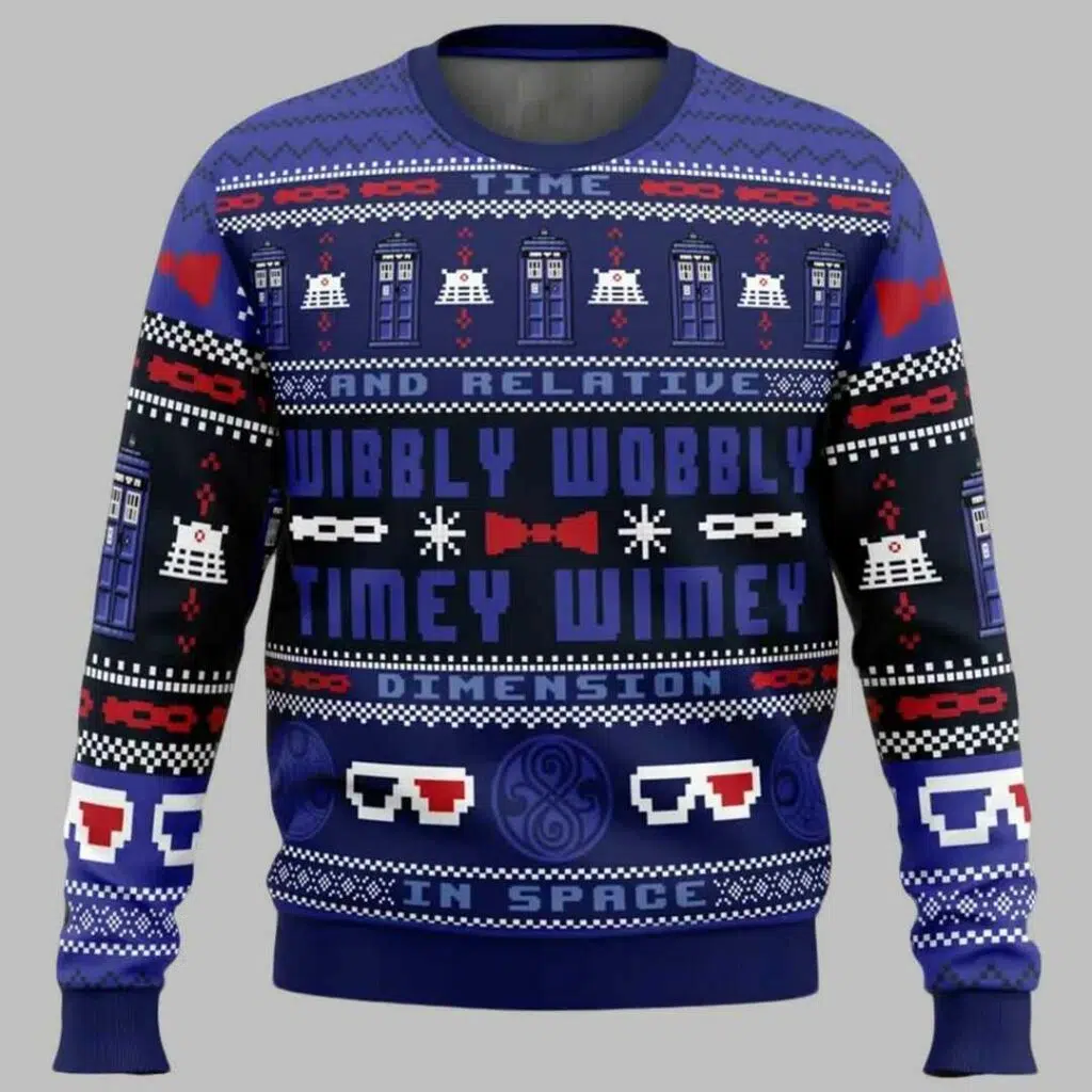 Doctor Who Ugly Christmas Sweater 3