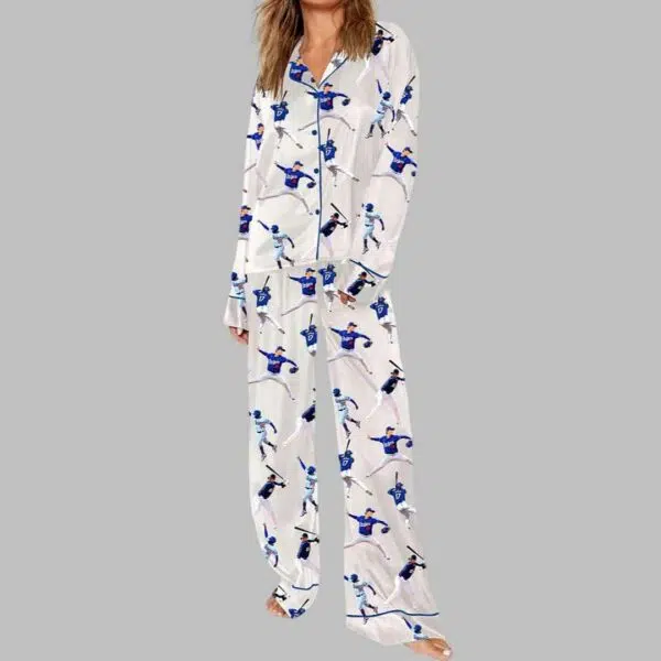 Dodgers Baseball Champion Pajama Set 3