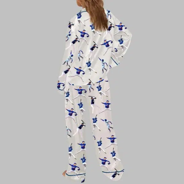 Dodgers Baseball Champion Pajama Set 4