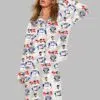 Dodgers Baseball Player Pajama Set 2