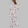 Dodgers Baseball Player Pajama Set 4