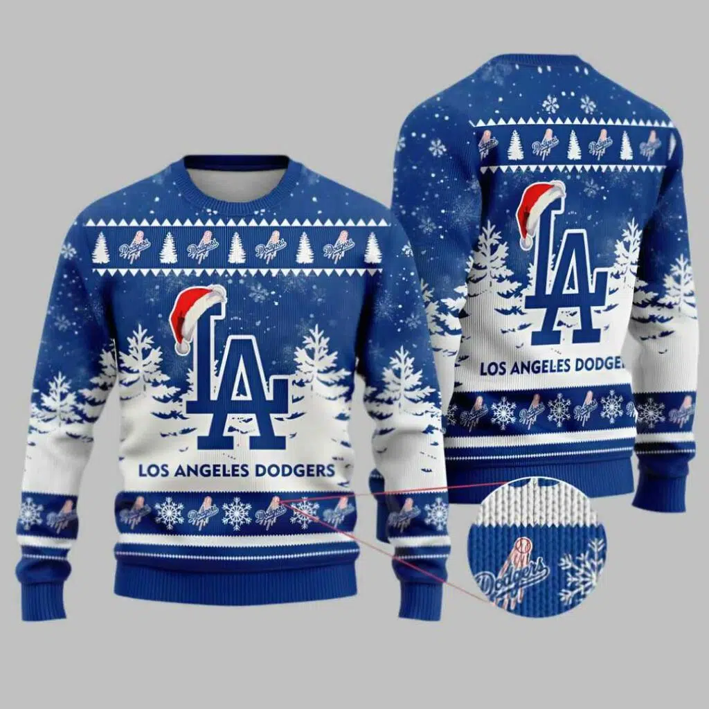 Dodgers Special Christmas Ugly Christmas Sweater 3