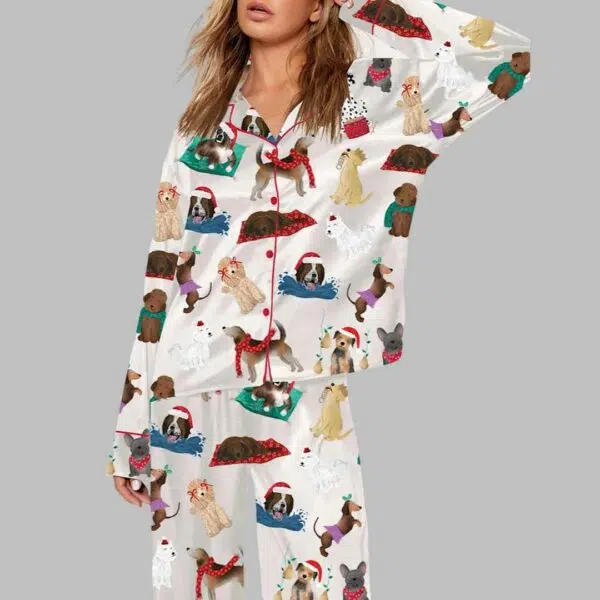 Dog Christmas Pajama Set 2