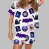 Down The Witches Road Pajama Set 2