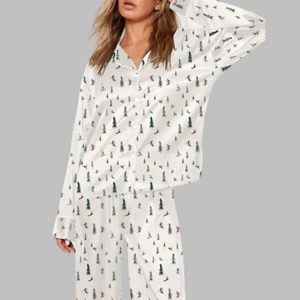 Downtime Satin Pajama Set 2