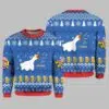 Duck Honk Honk Goose Ugly Christmas Sweater 2