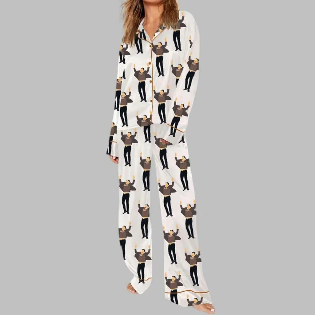 Elon Musk Jumping Musk Pajama Set 3