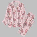 Flamingo Christmas Pajamas Set
