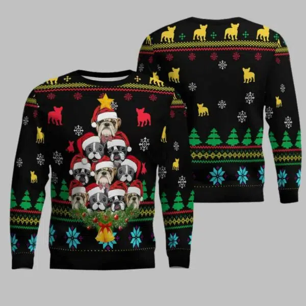 French Bulldog Ugly Christmas Sweater 2