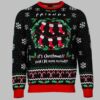 Friends Movie It's Christmas Could I Be More Excited Ugly Christmas Sweater 3 Friends Movie Its Christmas Could I Be More Excited Ugly Christmas Sweater 3 1