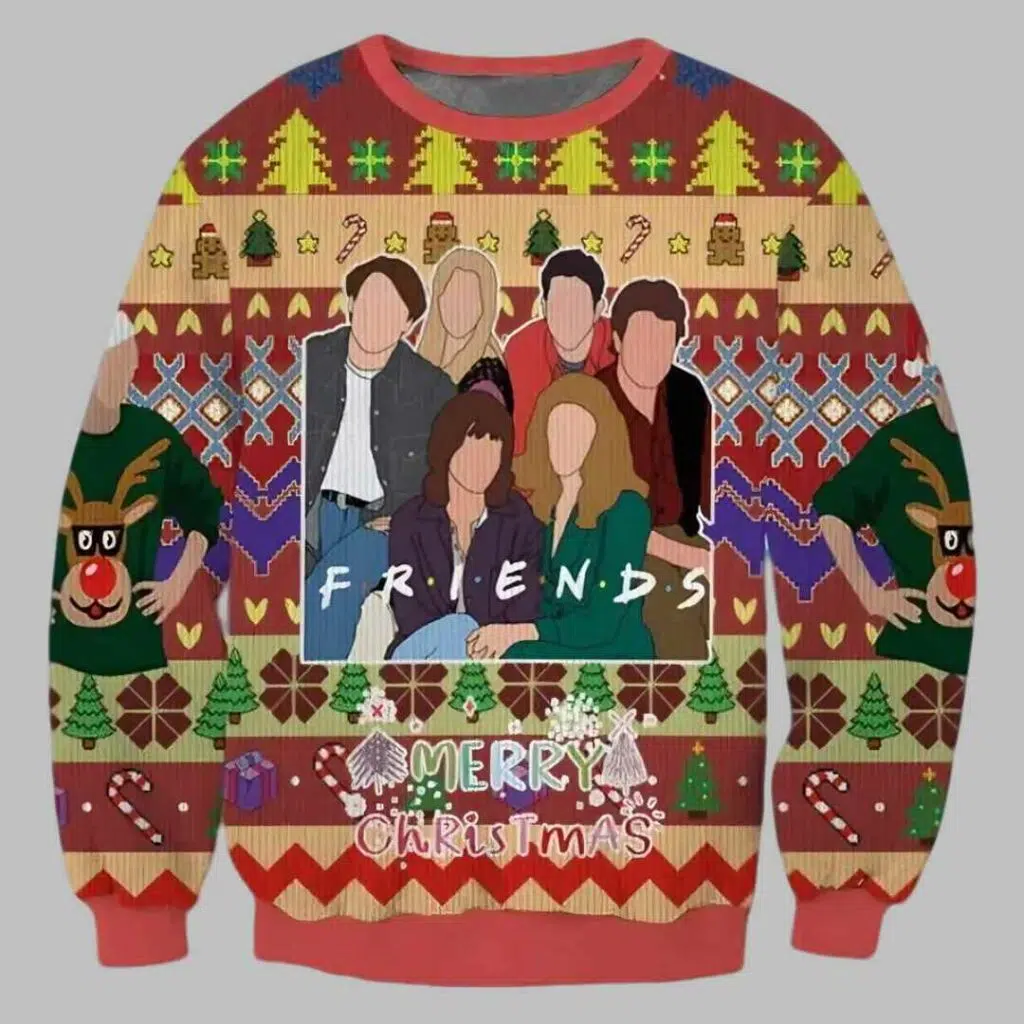 Friends Movie Ugly Christmas Sweater 3