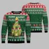 Frog Christmas Tree Ugly Christmas Sweater 1