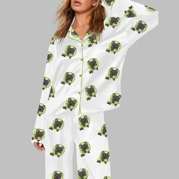 Funny Bulldog Pajama Set 2