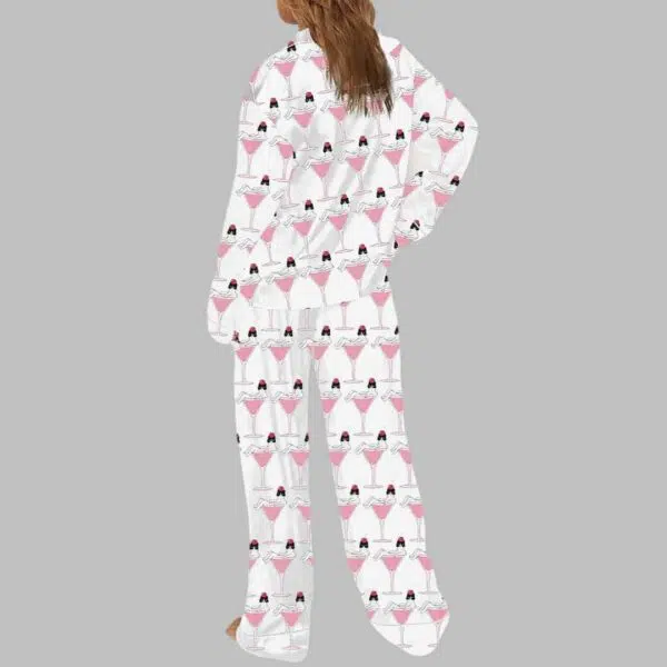 Funny Cat Liquor Art Pajama Set 4