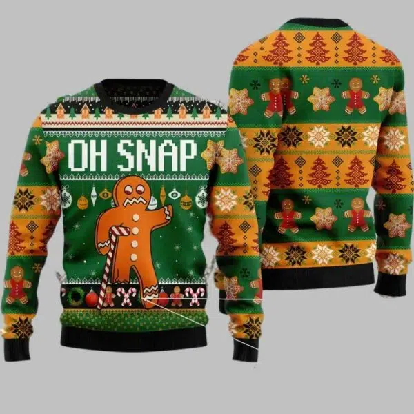 Gingerbread Ugly Christmas Sweater 2