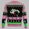 He Said He Would Die For Me Harley Quinn Ugly Christmas Sweater 3