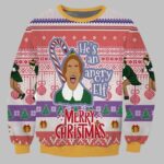 He's An Angry Elf Ugly Christmas Sweater