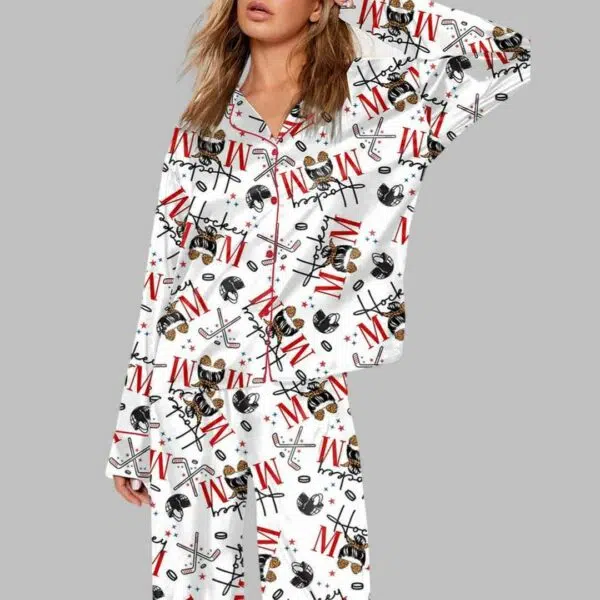 Hockey Mom Pajama Set 2