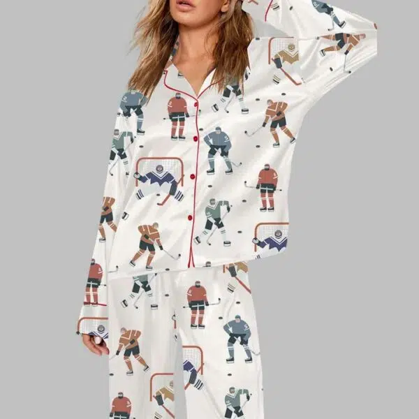 Hockey Player Pajama Set 1