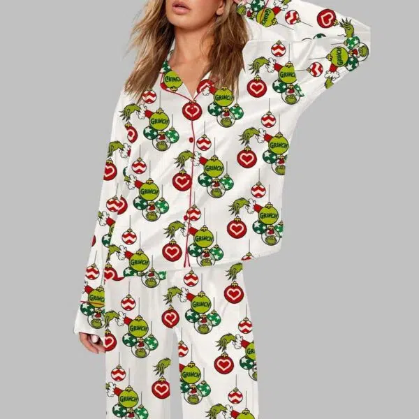 How The Grnch Stole Christmas Pajama Set 2