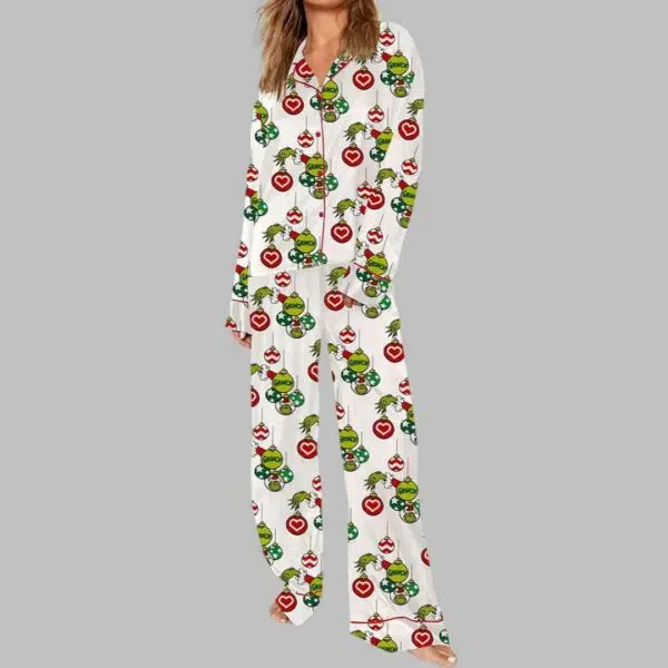 How The Grnch Stole Christmas Pajama Set 3