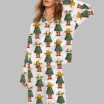 Howdy Christmas Western Christmas Tree Pajama Set