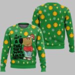 I’m Just a Chill Guy Who Likes Christmas Meme Ugly Christmas Sweater