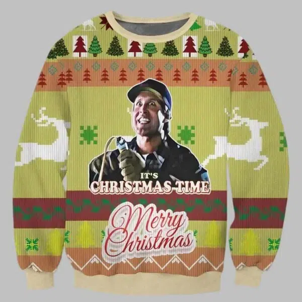 Its Christmas Time Ugly Christmas Sweater 2