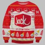 Jack In The Box Ugly Christmas Sweater
