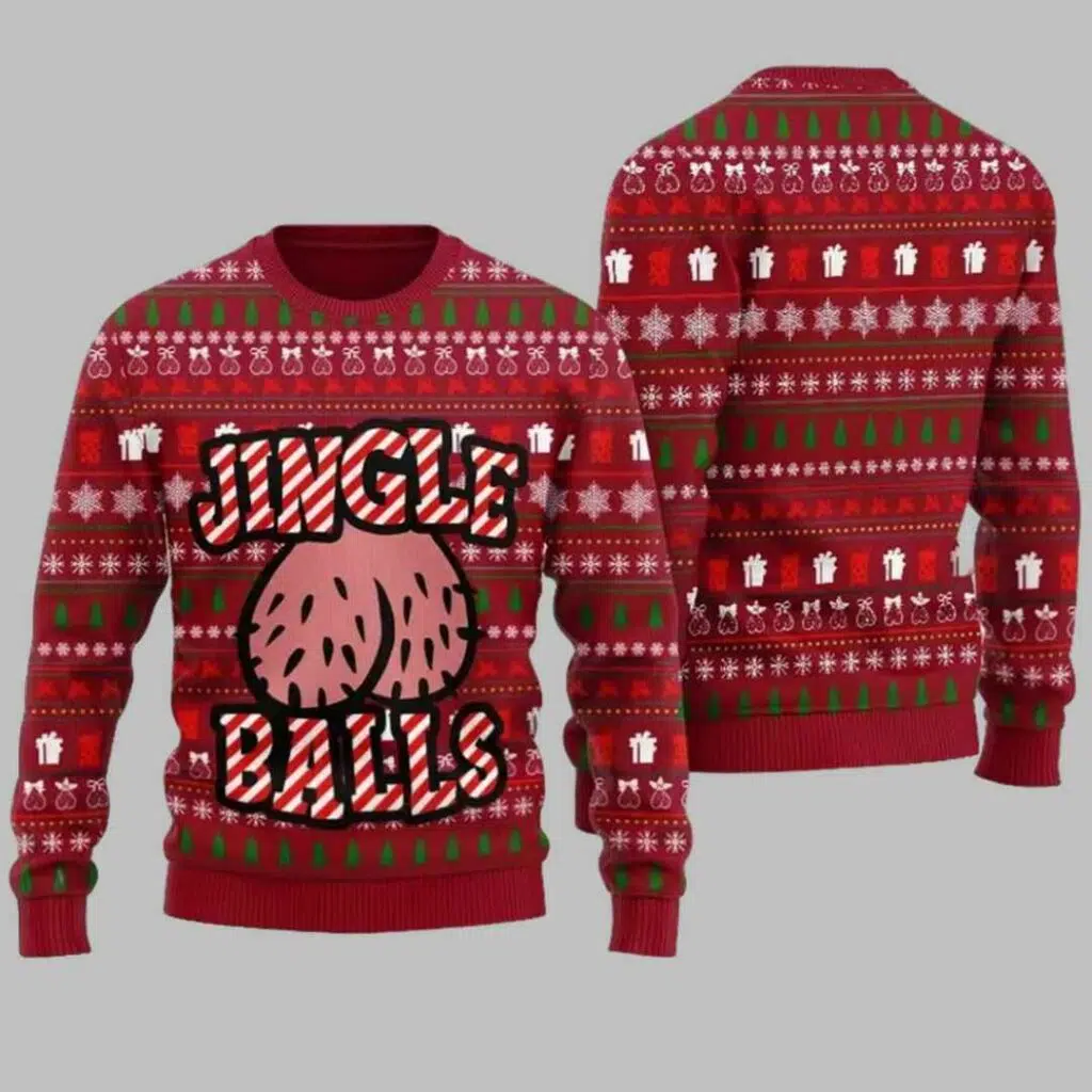 Jingle Balls Ugly Christmas Sweater 3