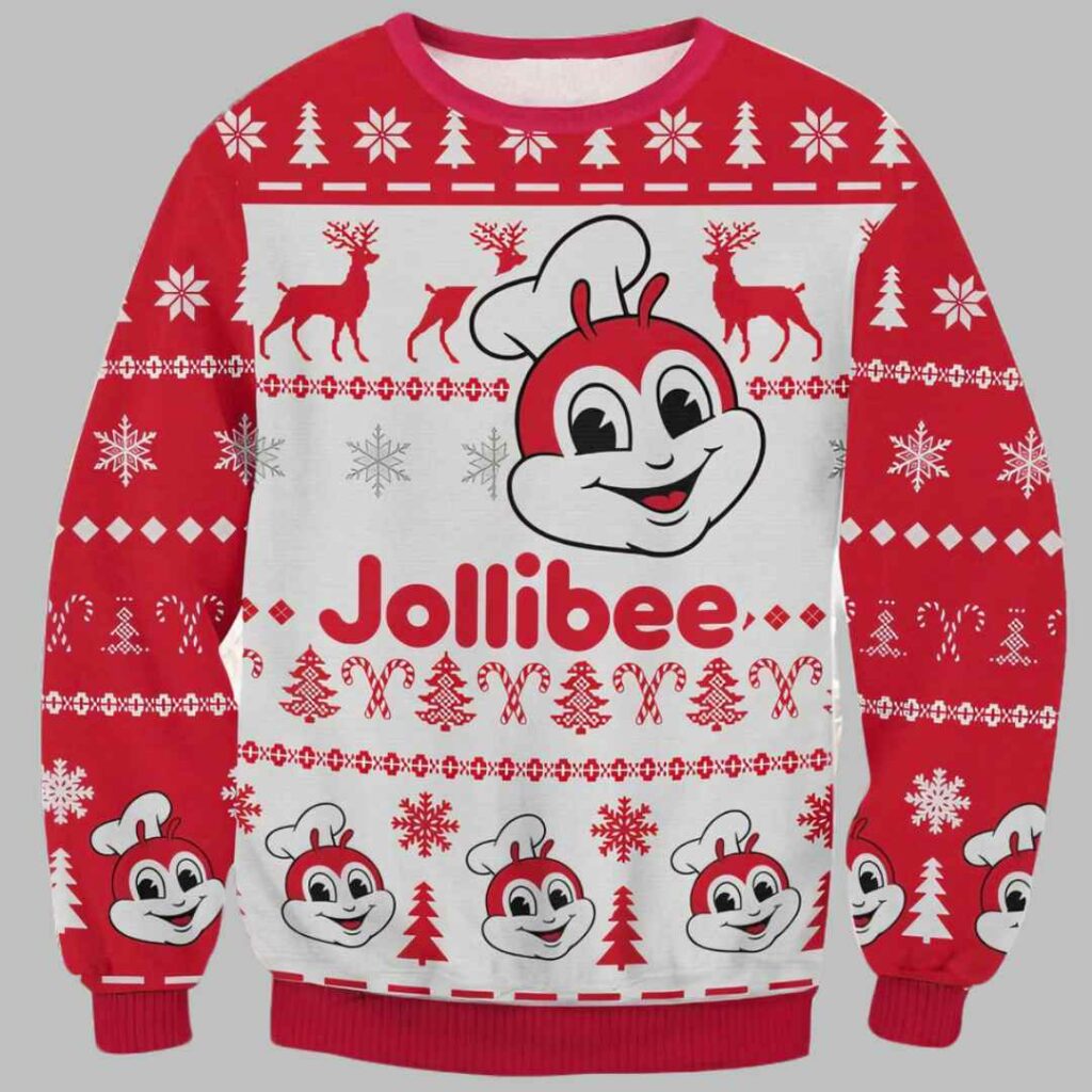 Jollibee Ugly Christmas Sweater 3 Jollibee Ugly Christmas Sweater 3