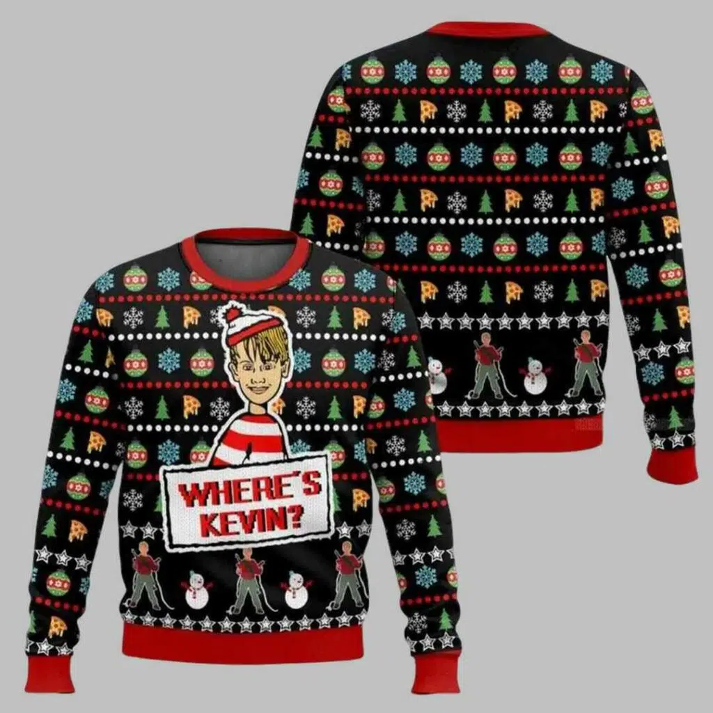 Kevin McCallister Ugly Christmas Sweater 3