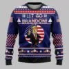 Let Go Brandon FJB Trump Eagle Ugly Christmas Sweater 2